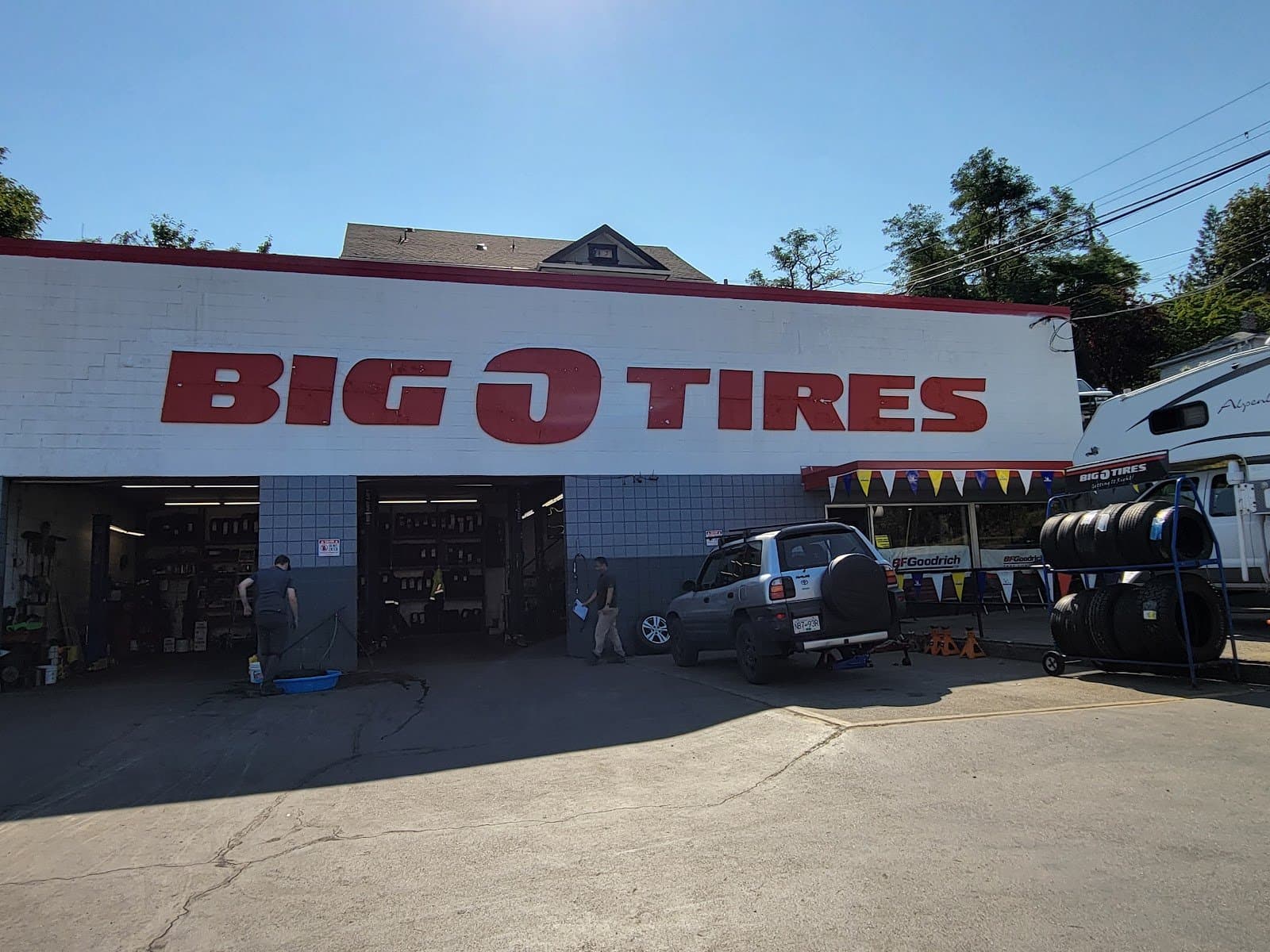 Inside Big O Tires Nanaimo