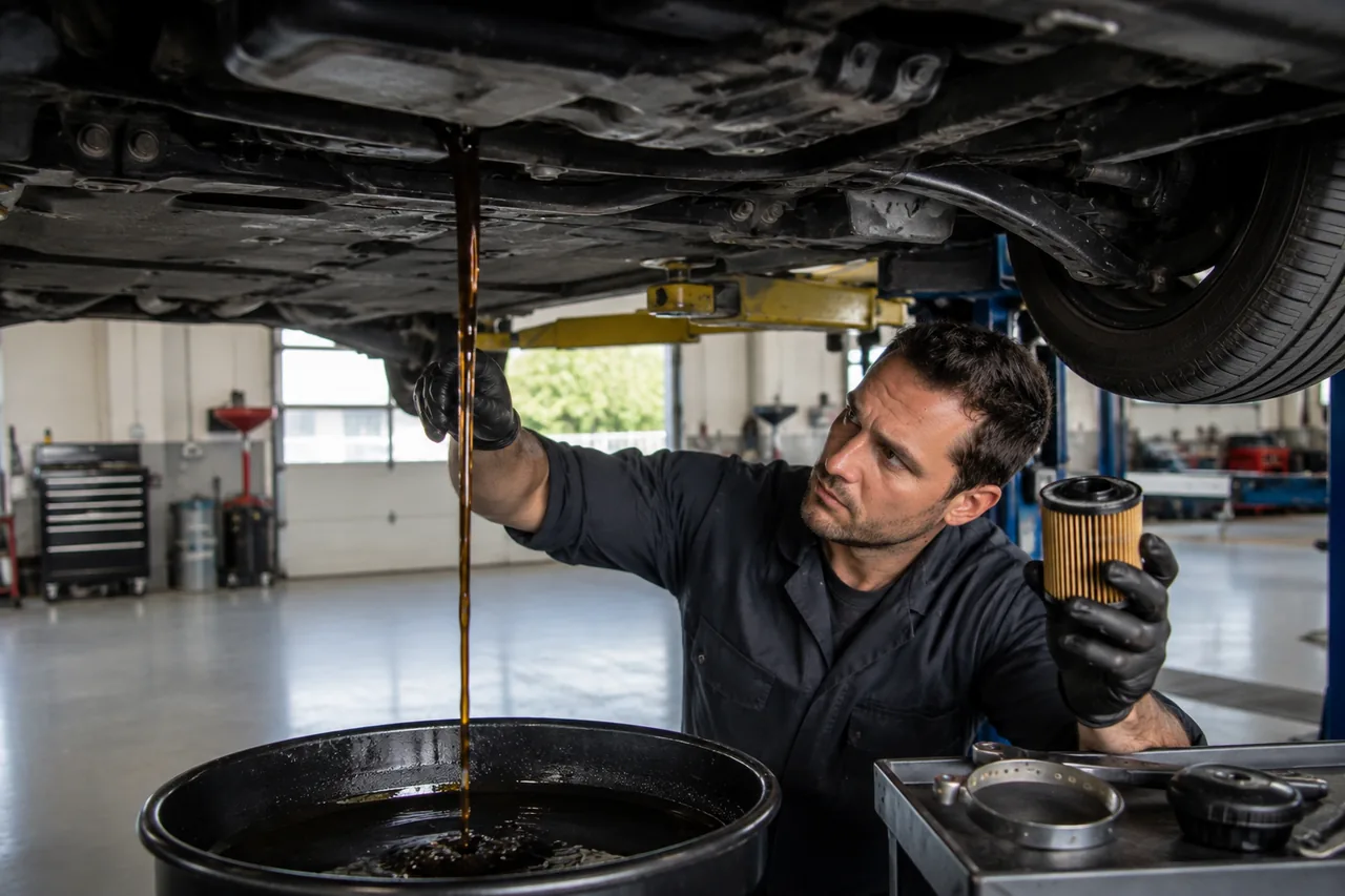 Lube, oil and filter service at Big O Tires Nanaimo