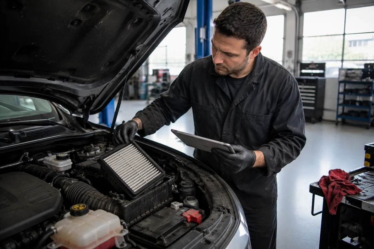 Engine repair at Big O Tires Nanaimo